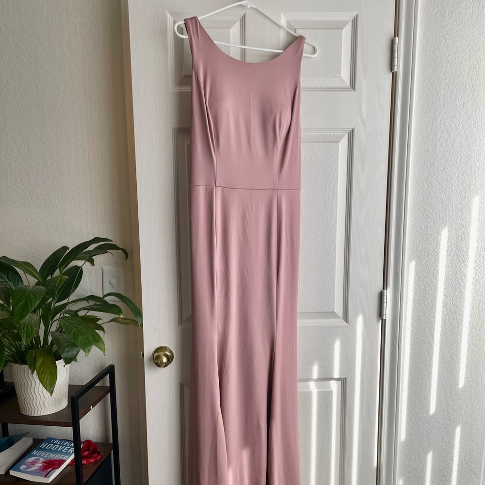 Bridesmaid dress 12 dessert coral